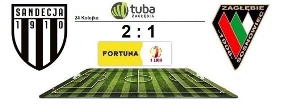 Zagłębie pokonane w Nowym Sączu⚽Sandecja Nowy Sącz &ndash; Zagłębie Sosnowiec 2:1 (1:0)⚽
