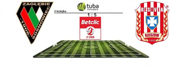 ⚽Blamaż Zagłębia z Resovią 5:1⚽Zagłębie Sosnowiec - Resovia Rzesz&oacute;w 1:5 (1:2)⚽