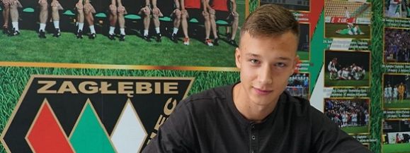 Kacper Radkowski wypożyczony z Varsovii dołączył do Zagłębia