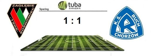 ⚽Remis w sparingu Zagłębia z Ruchem⚽Zagłębie Sosnowiec 1:1 Ruch Chorz&oacute;w⚽