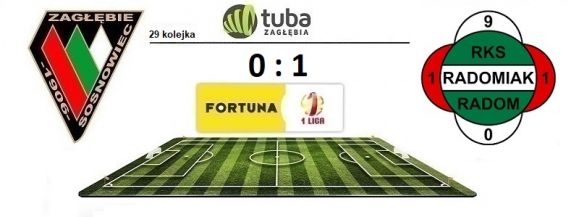 Krwawy Piątek Zagłębia⚽Zagłębie Sosnowiec &ndash; Radomiak Radom 0:1 (0:0)⚽