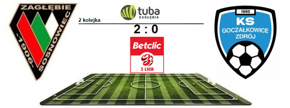 ⚽Wygrana Zagłębia⚽Zagłębie Sosnowiec - KS Panattoni Goczałkowice-Zdr&oacute;j 2:0 (1:0)⚽