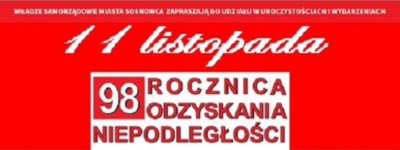 Obchody 98. Rocznicy Odzyskania Niepodległości