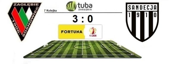 Pewne zwycięstwo Zagłębia z Sandecją⚽Zagłębie Sosnowiec - Sandecja Nowy Sącz 3:0 (2:0)⚽