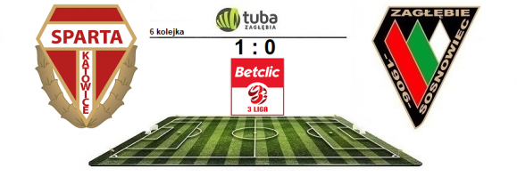⚽Porażka Zagłębia w Katowicach w doliczonym czasie gry⚽Sparta Katowice - Zagłębie Sosnowiec 1:0 (0:0)⚽