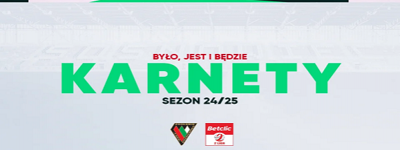 ⚽Ruszyła sprzedaż karnet&oacute;w na rundę jesienną oraz cały sezon 2024/2025⚽
